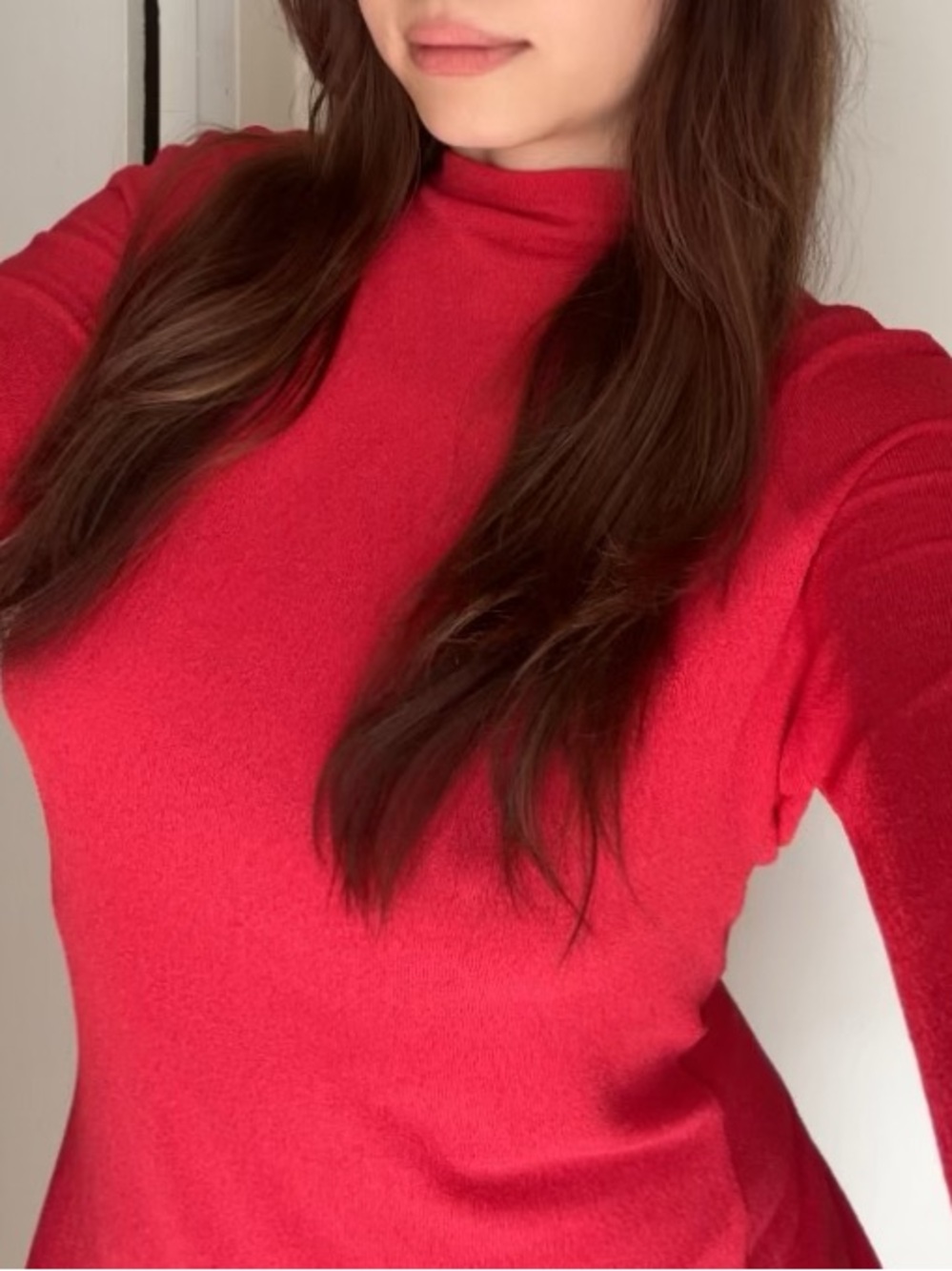 Vince Vibrant Red Tie-Front Blouse
